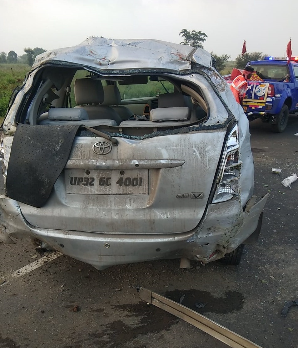 Gangster in police escort killed as car overturns in Madhya Pradesh