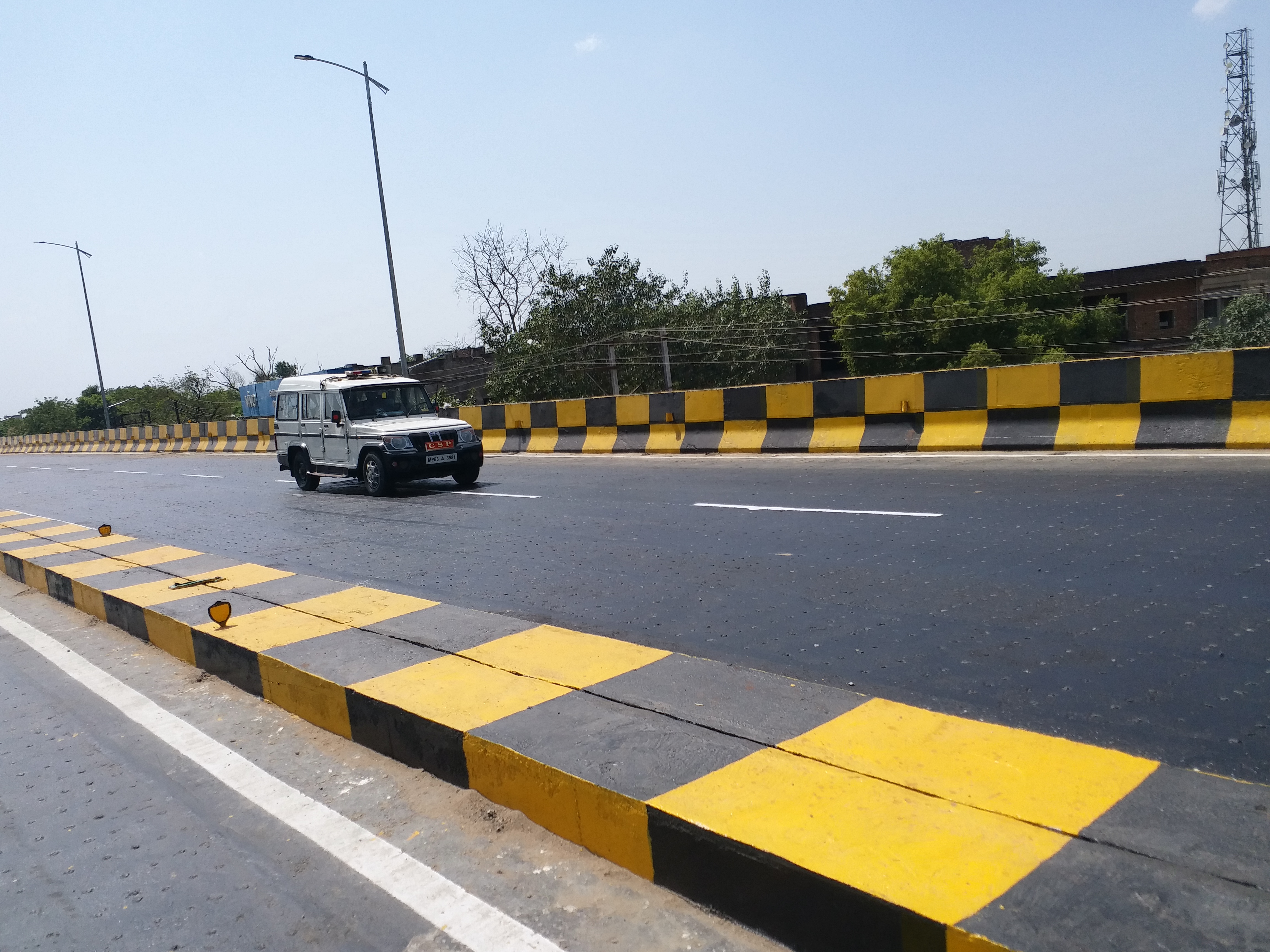 1.5 km long fly over bridge launched in Morena