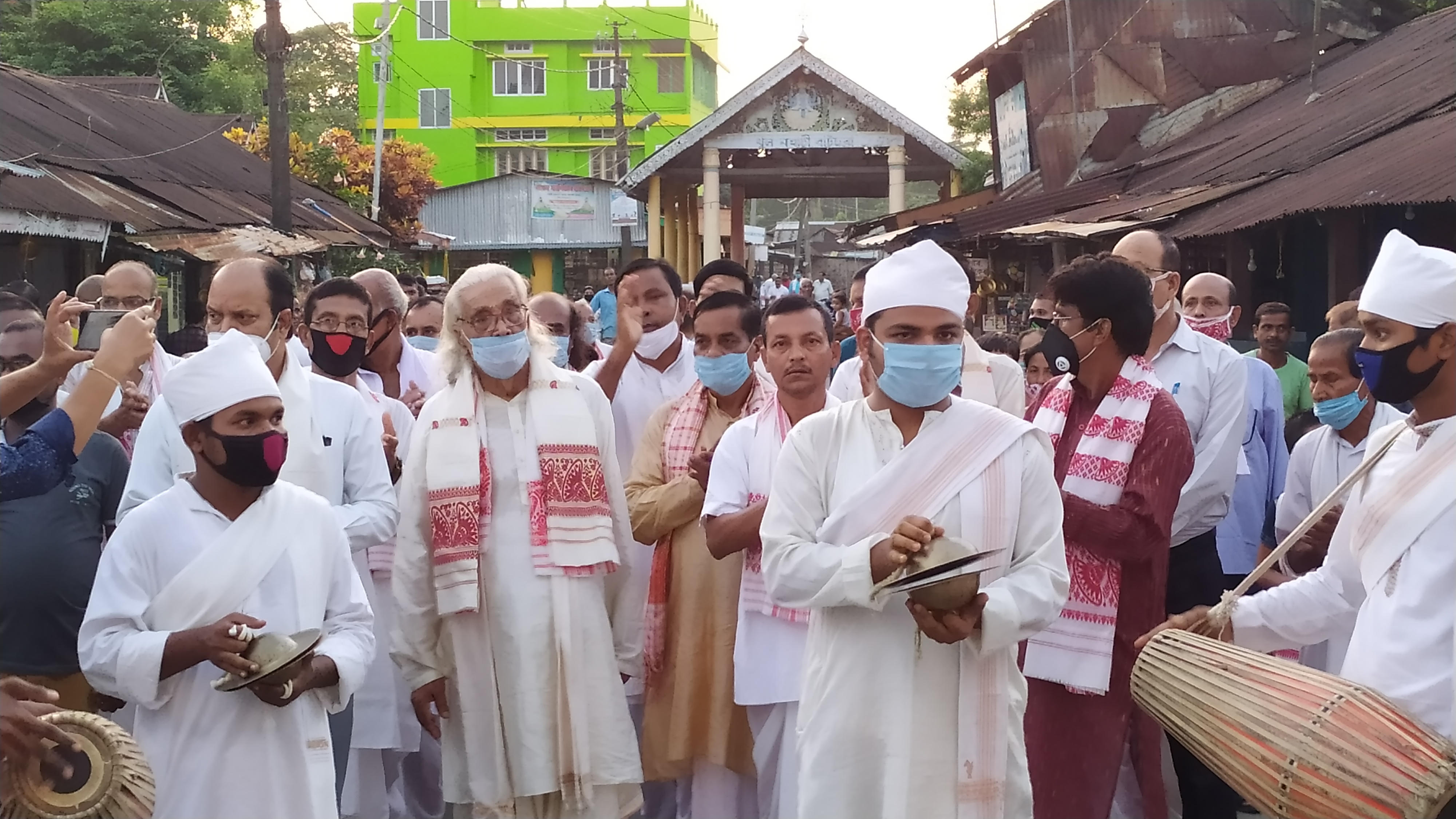 Basistha Sarma felicitation at Barpeta