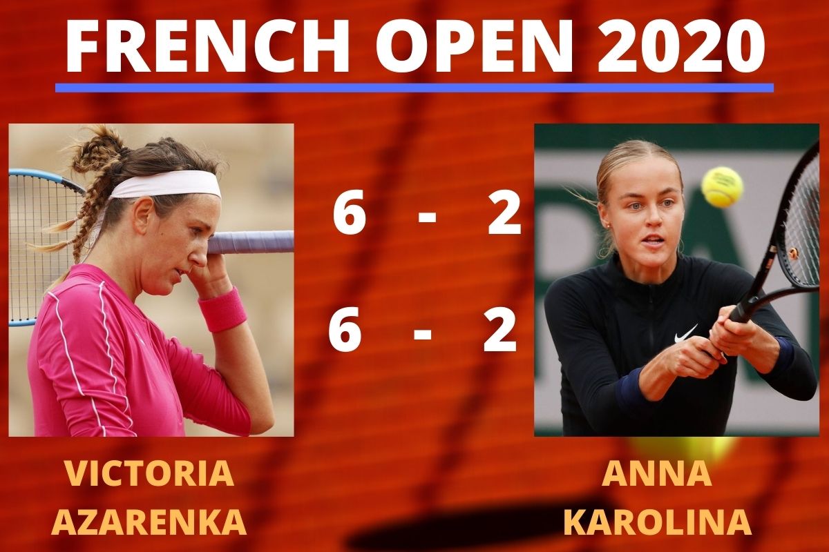 Victoria Azarenka, French Open 2020