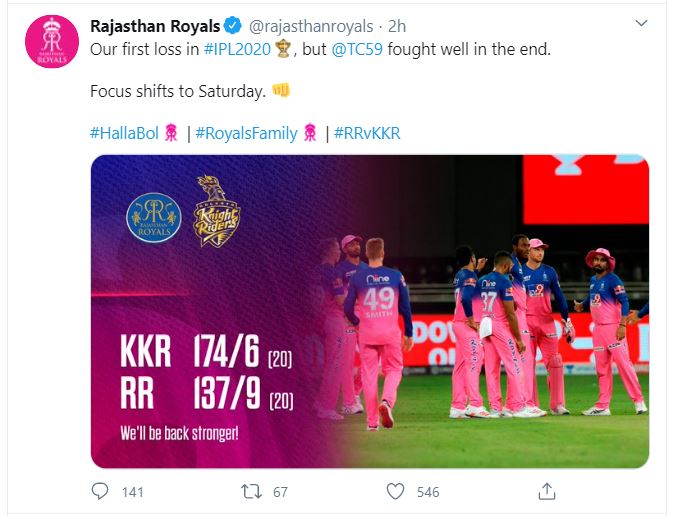 Rajasthan Royals captain