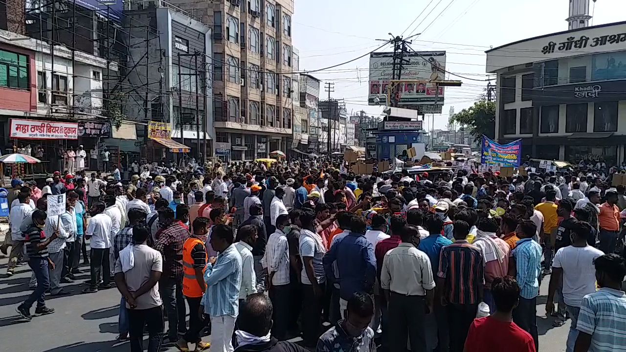 protest against hathras gang rape case