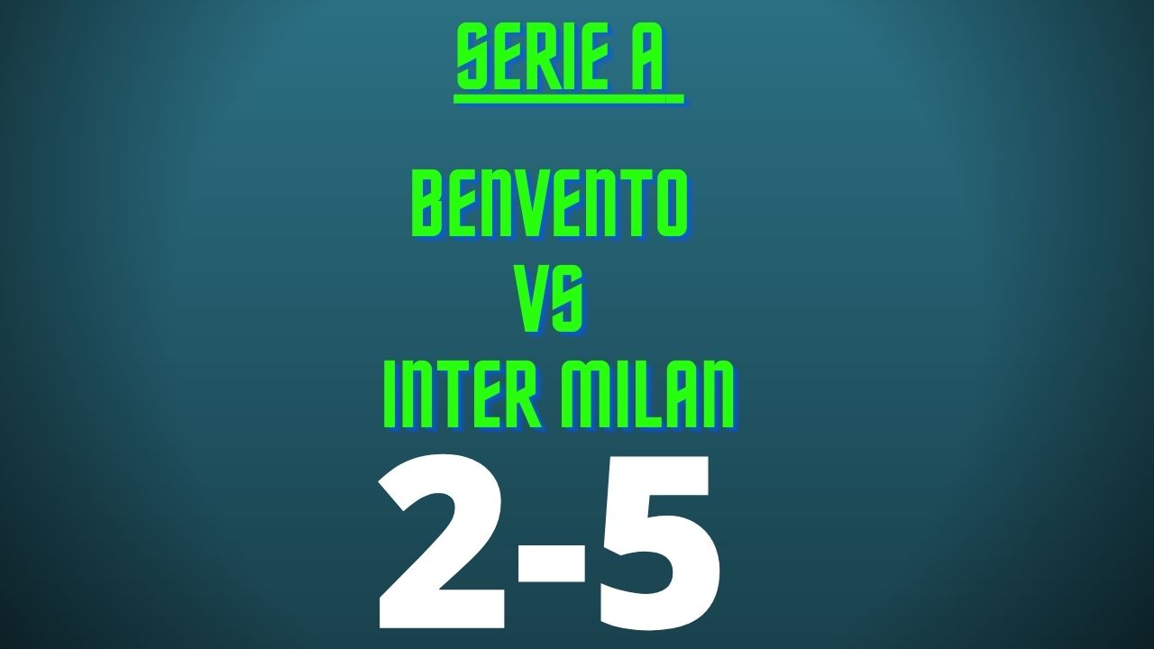 Seria A: Inter milan vs benevento