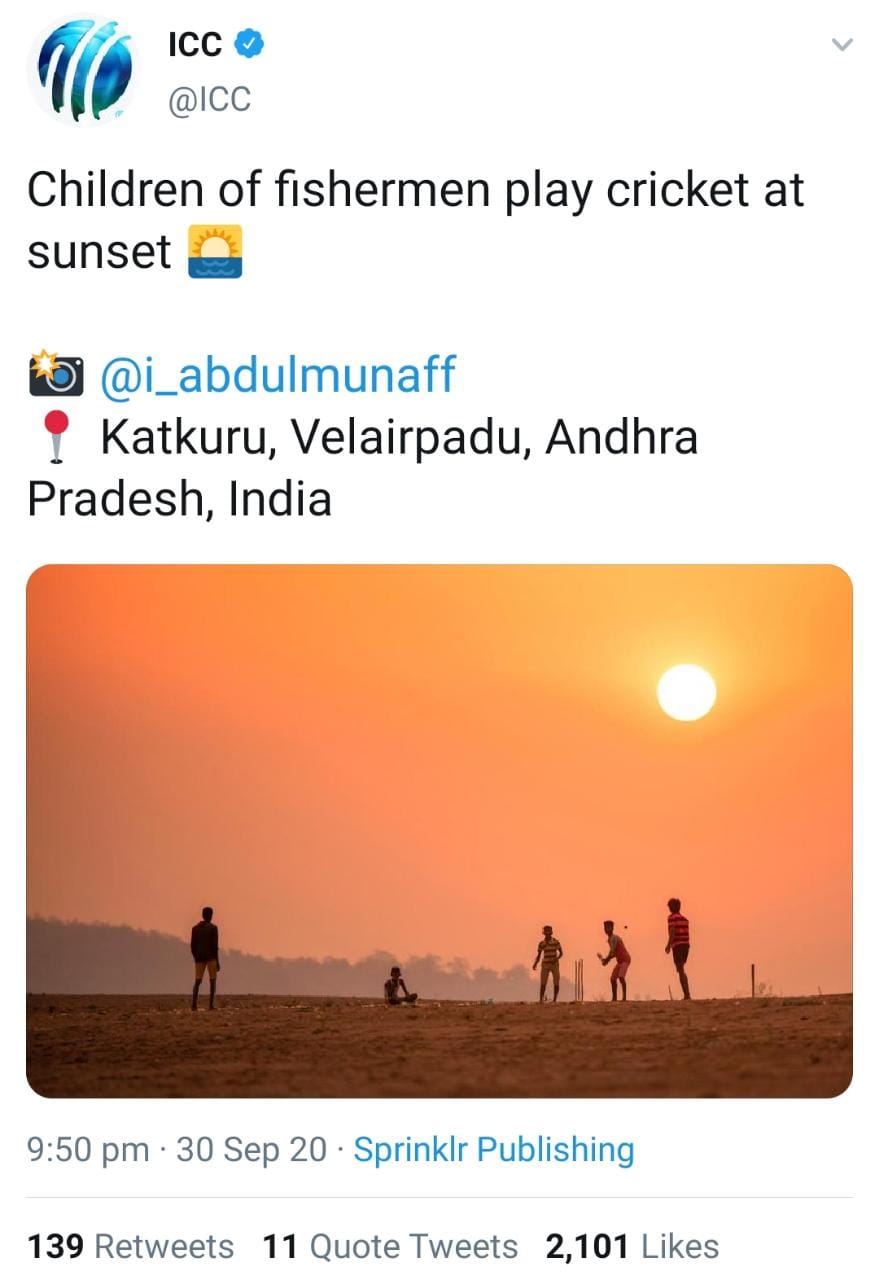 icc-tweeted-photo-of-andhrapradesh-childrens-cricket-playing