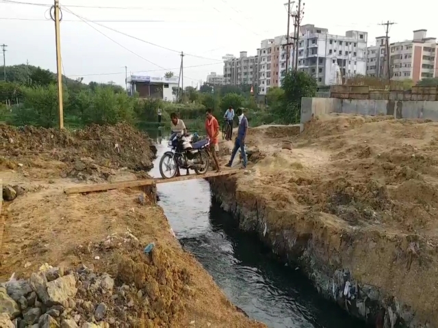 water logging and drainage problem in raipur