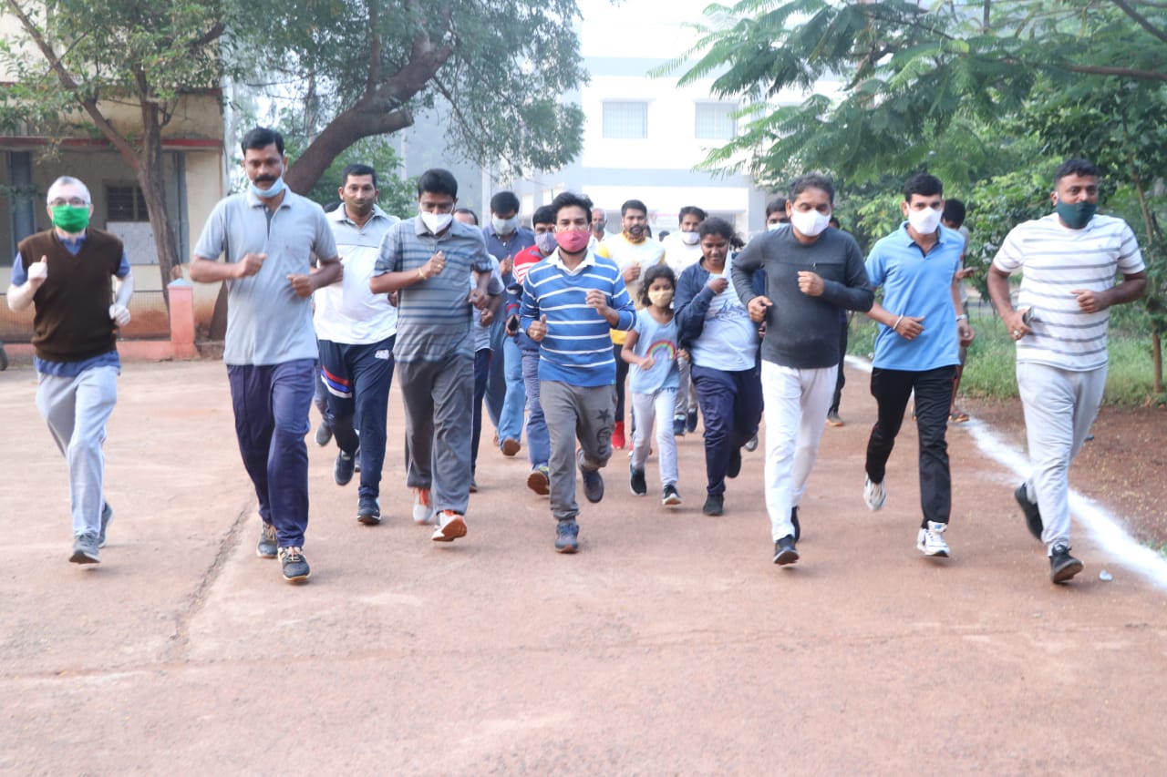 MLA Anand started the run in Vikarabad