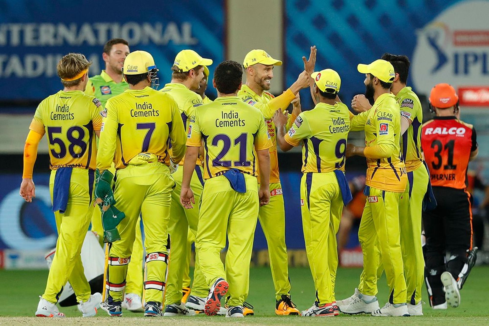 CSk squad