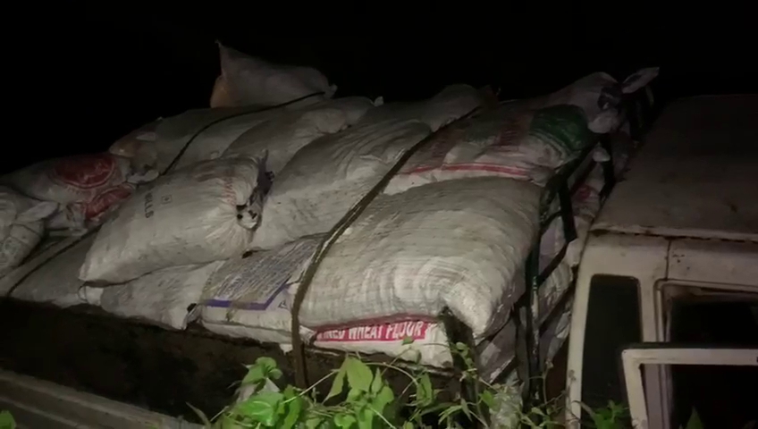 ILLEGALLY CHARCOAL LADEN TRUCK ACCIDENT  AT BOKO