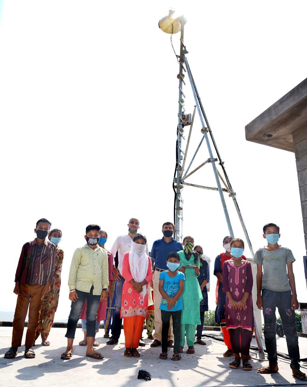 Sonu Sood installs mobile tower in Haryana village for students