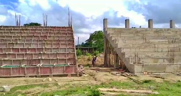 Signature project Mini Stadium construction corruption in Amguri