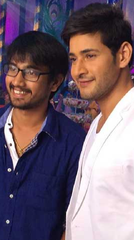 raj tarun with mahesh babu