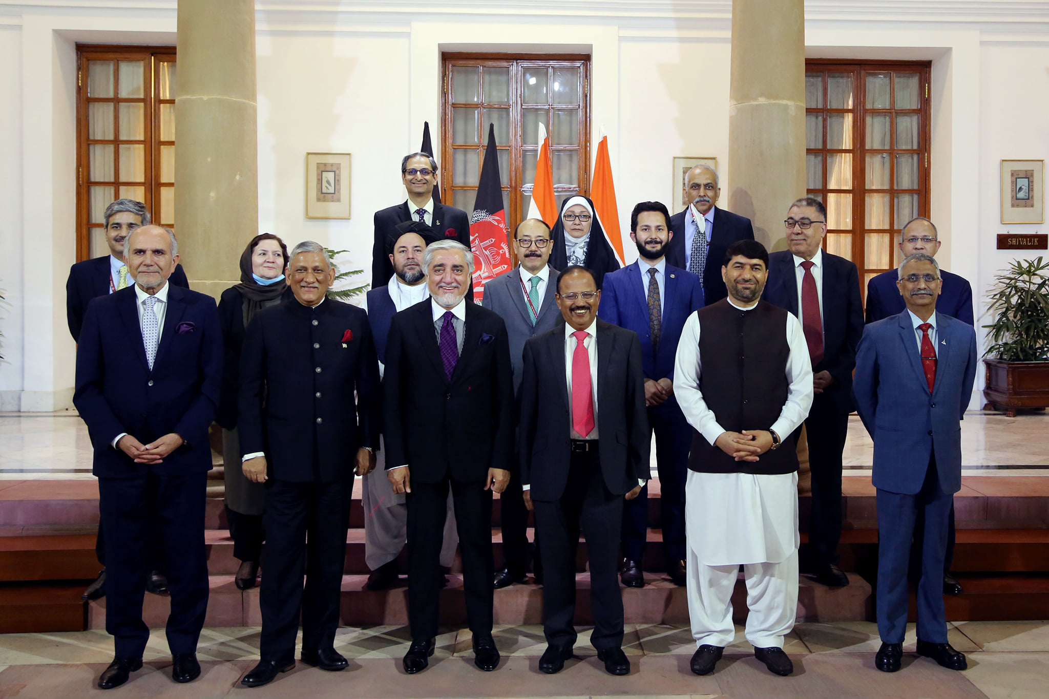 Abdullah Abdullah discusses peace process with top Indian leadership