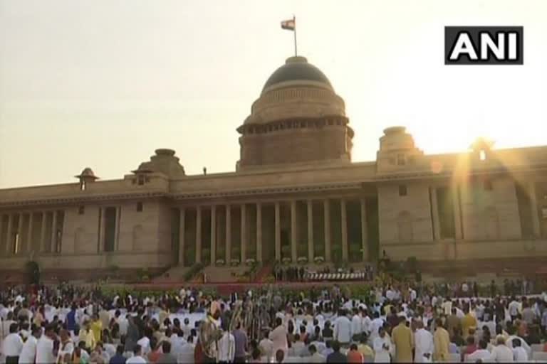 Change of Guard program in Rashtrapati Bhavan