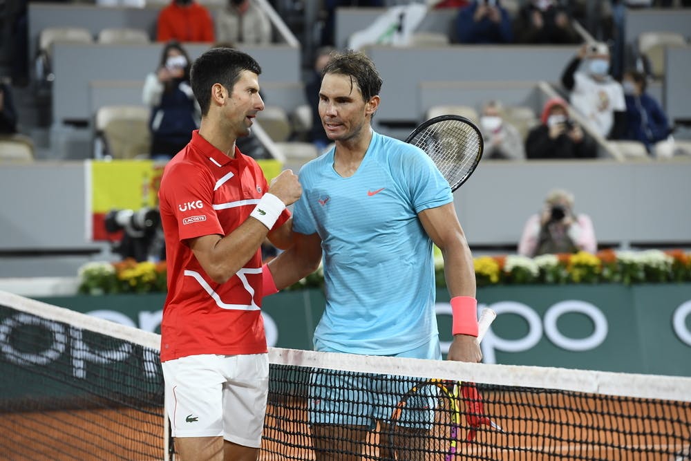 Roger Federer and Rafael Nadal, French Open 2020