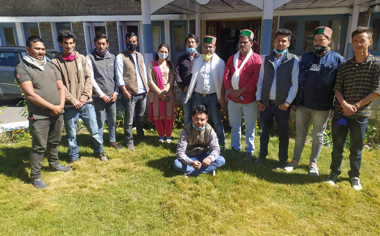 Youth Congress meeting organized in Kinnaur