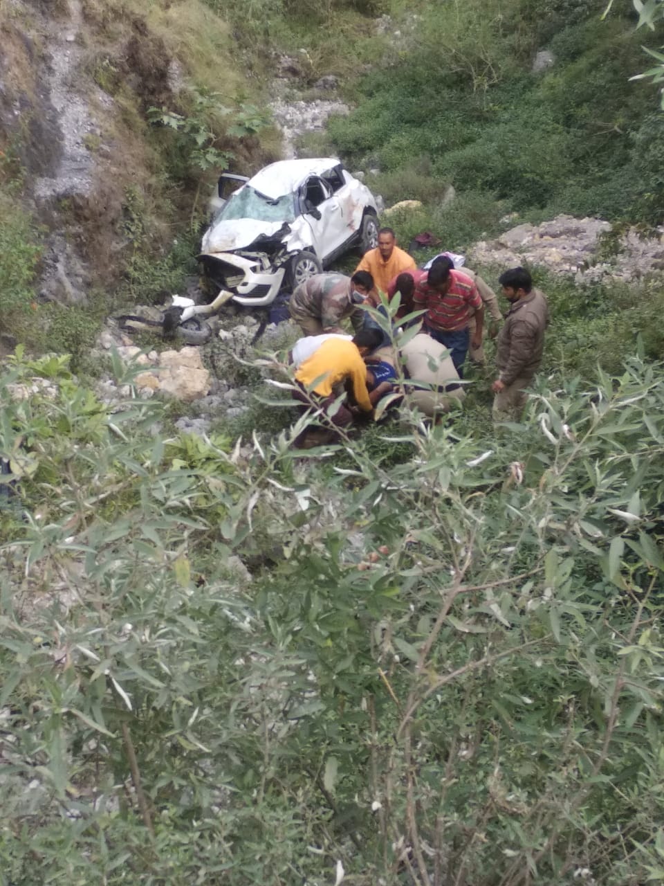 Mussoorie road accident