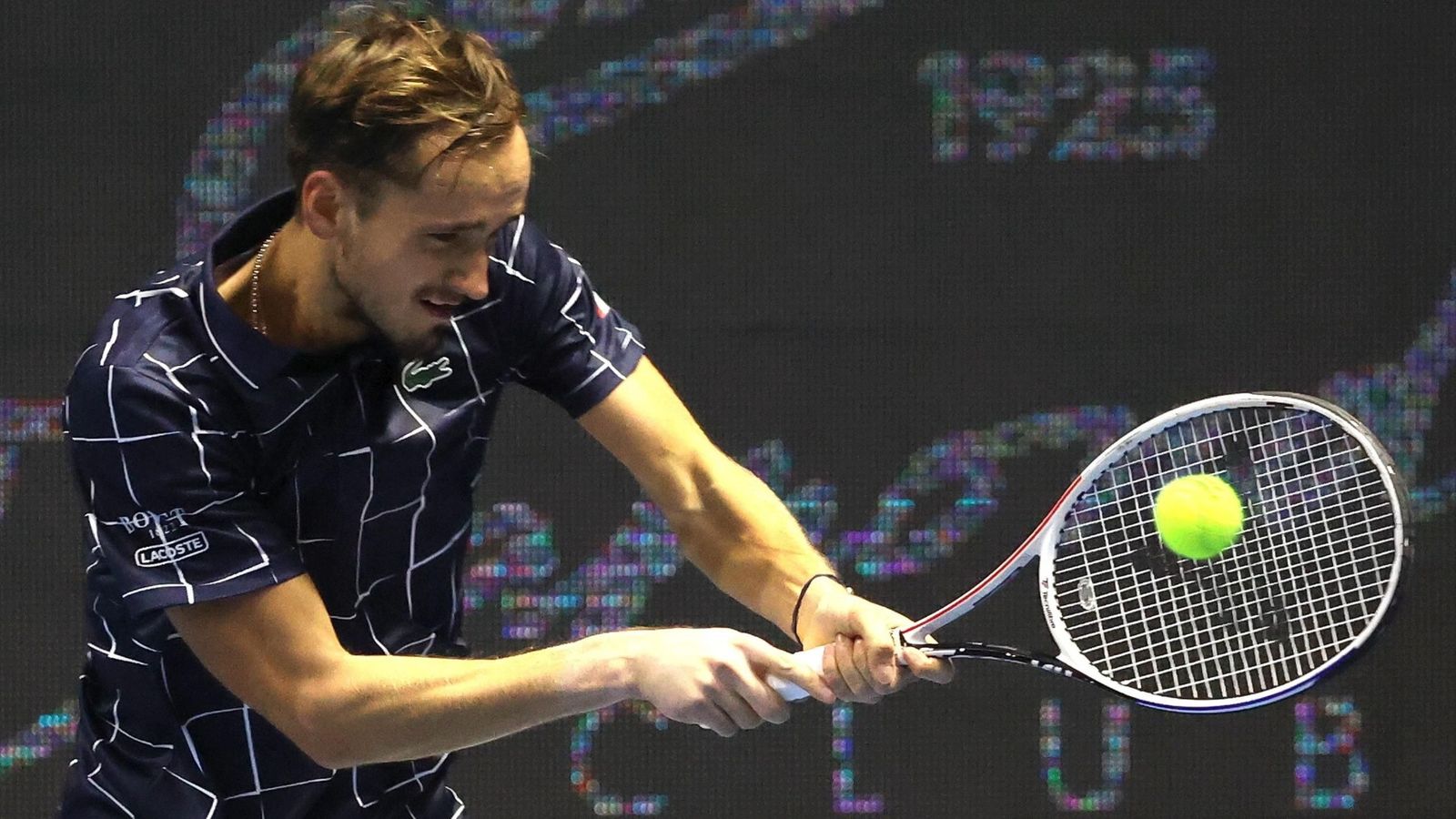 MEDVEDEV SMASHES RACQUET IN ST. PETERSBURG LOSS