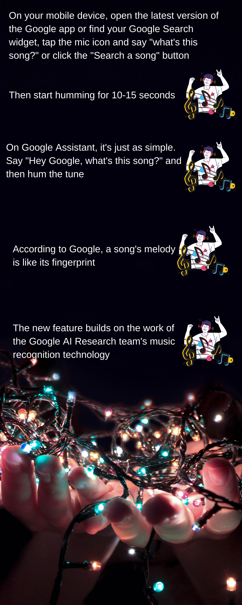 how to find song in google,google search new ai tools