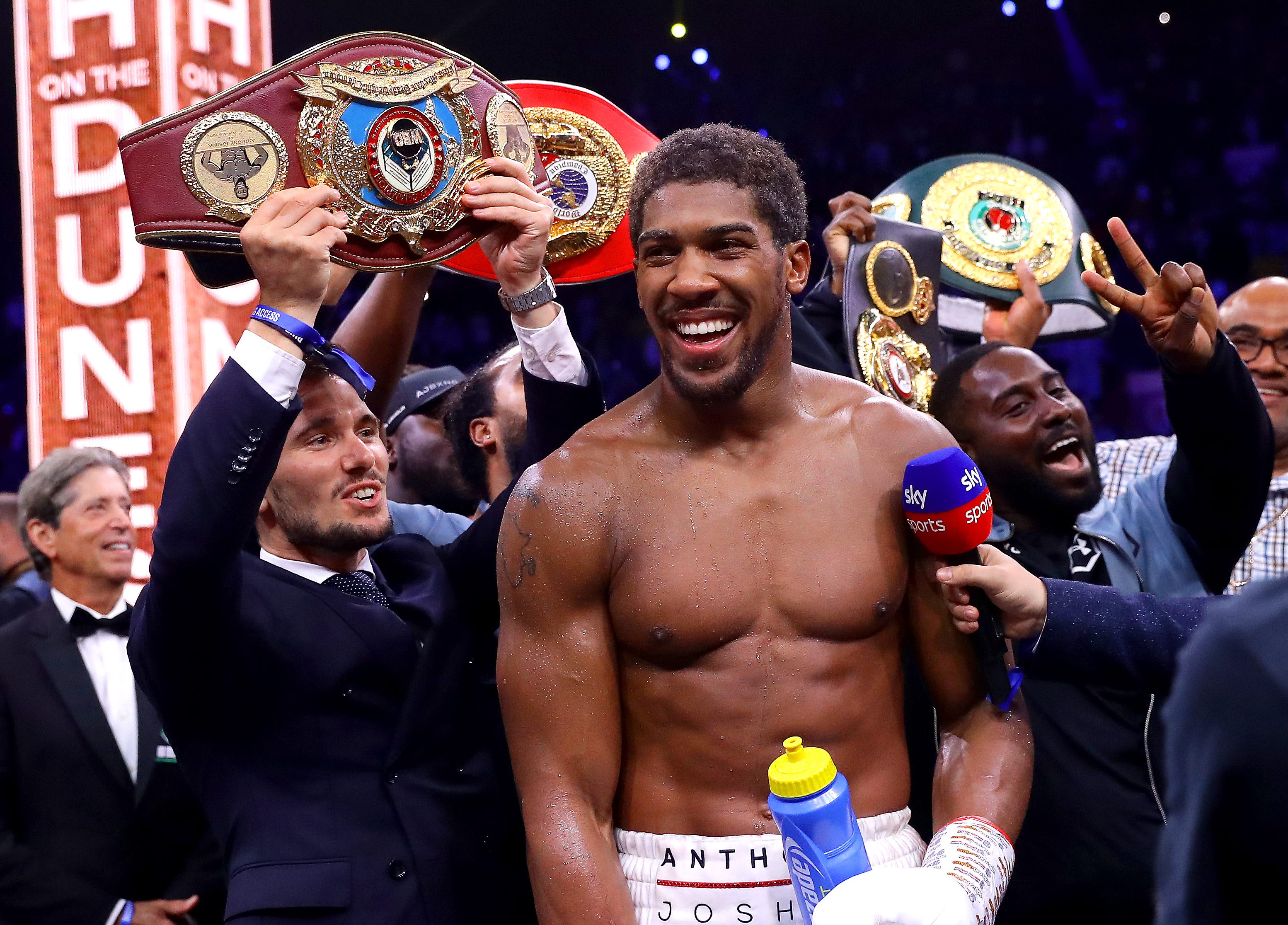 Anthony Joshua hopes to welcome fans for title clash against Pulev