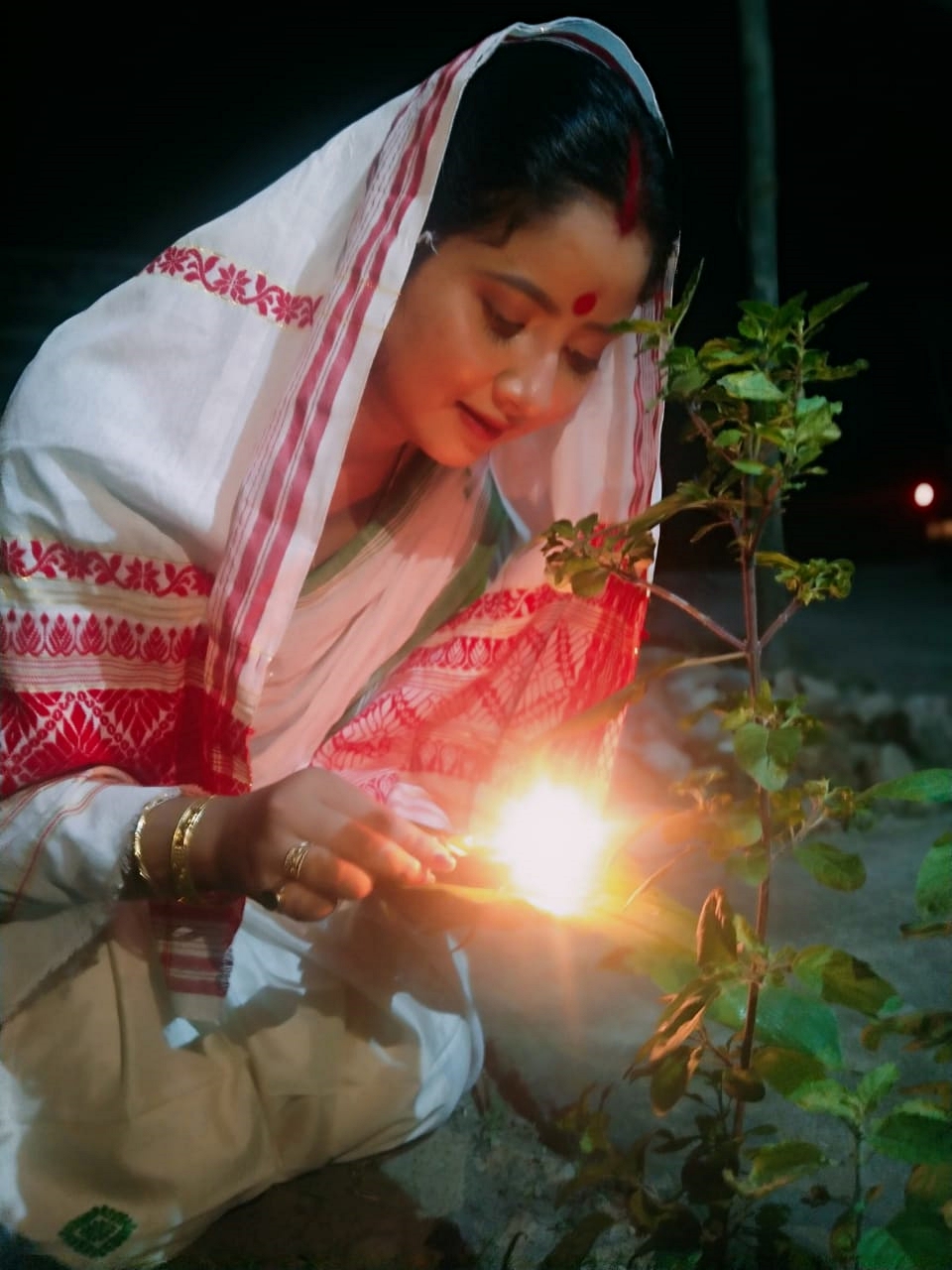 Kati bihu celebration in Assam