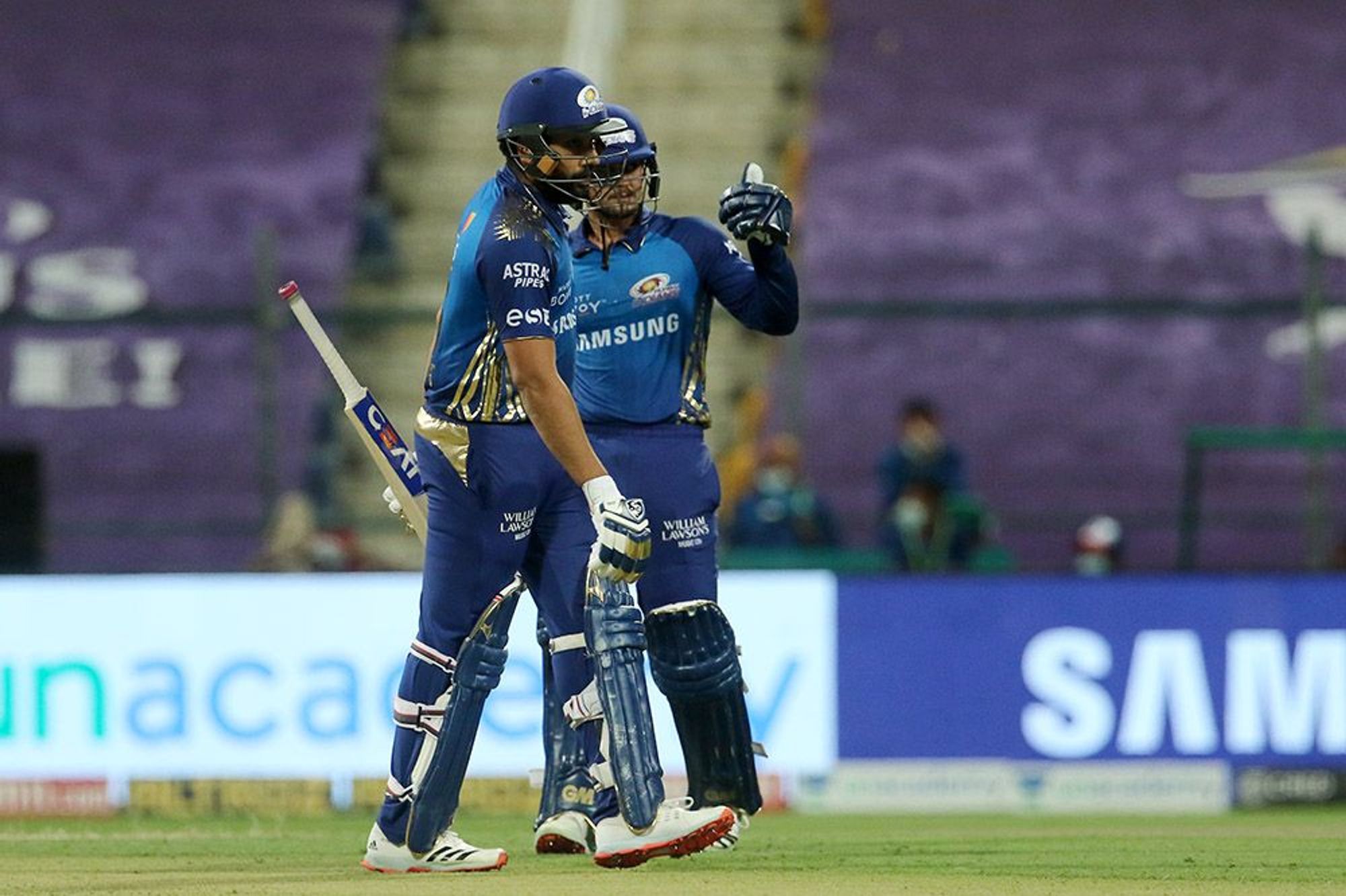 Quinton de Kock and Rohit Sharma