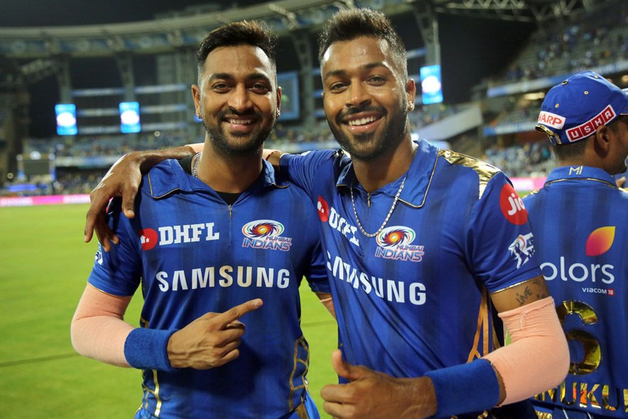 Krunal Pandya and Hardik Pandya