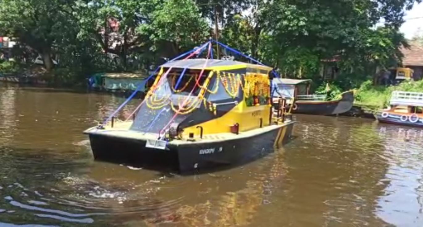 CM launches Kerala's first water taxi; SWTD's Catamaran boat service also commissioned