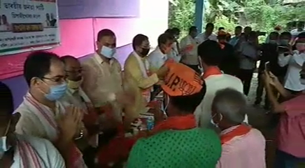 BJP Election Meeting Held At Teok