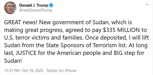 trump sudan