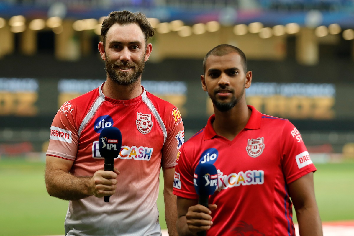 KL Rahul and Glenn Maxwell, IPL 2020, KXIP vs DC