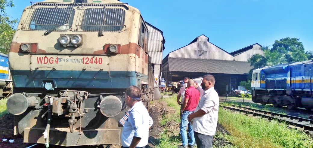 assam seizes locomotive for murdering elephants etv bharat news