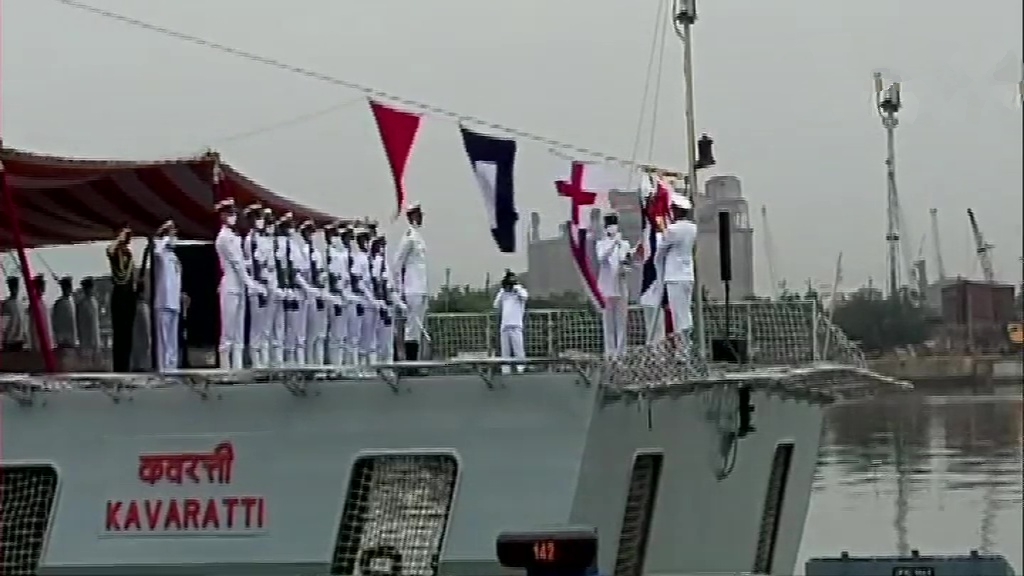 Anti-Submarine Warfare Corvette INS Kavaratti commissioned into Indian Navy