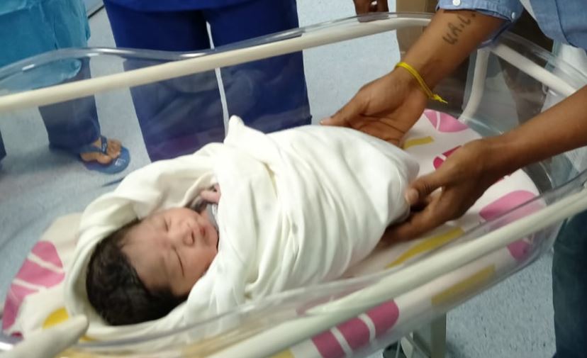 Sandalwood actress meghana raj gave birth to baby boy