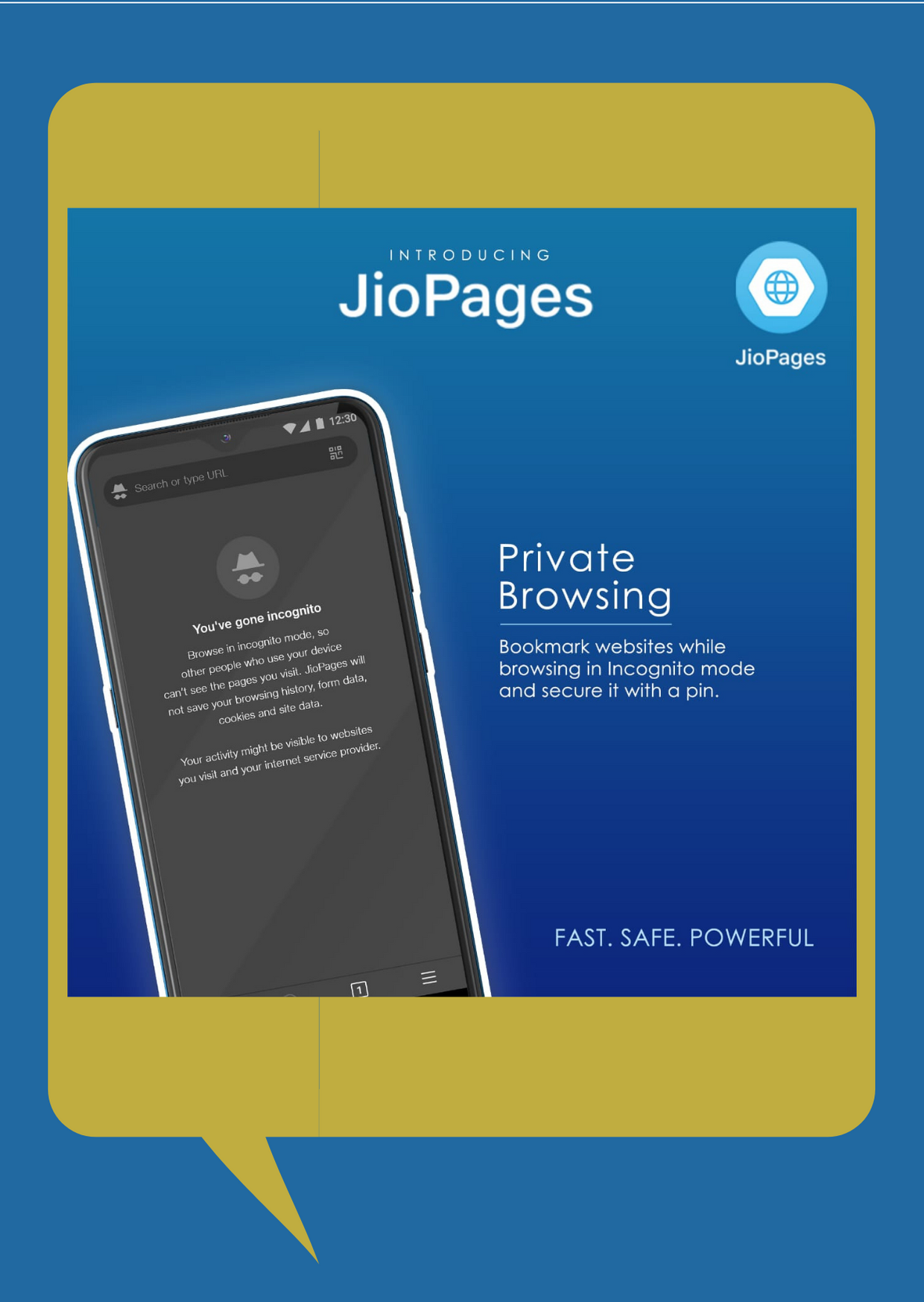 JIOPAGES, browser