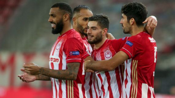 Champions league: olympiacos fc vs marseille