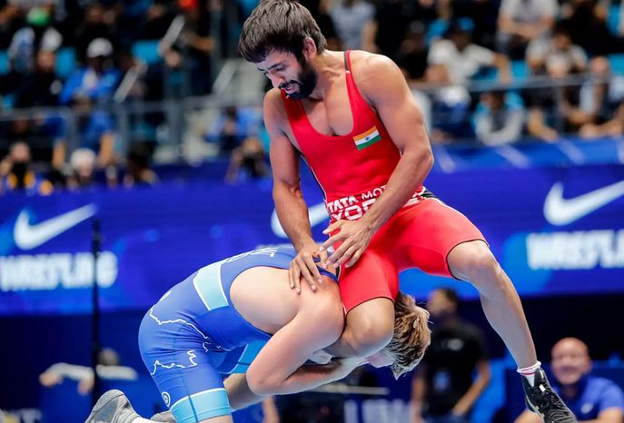 Bajrang Punia, World Wrestling Championship