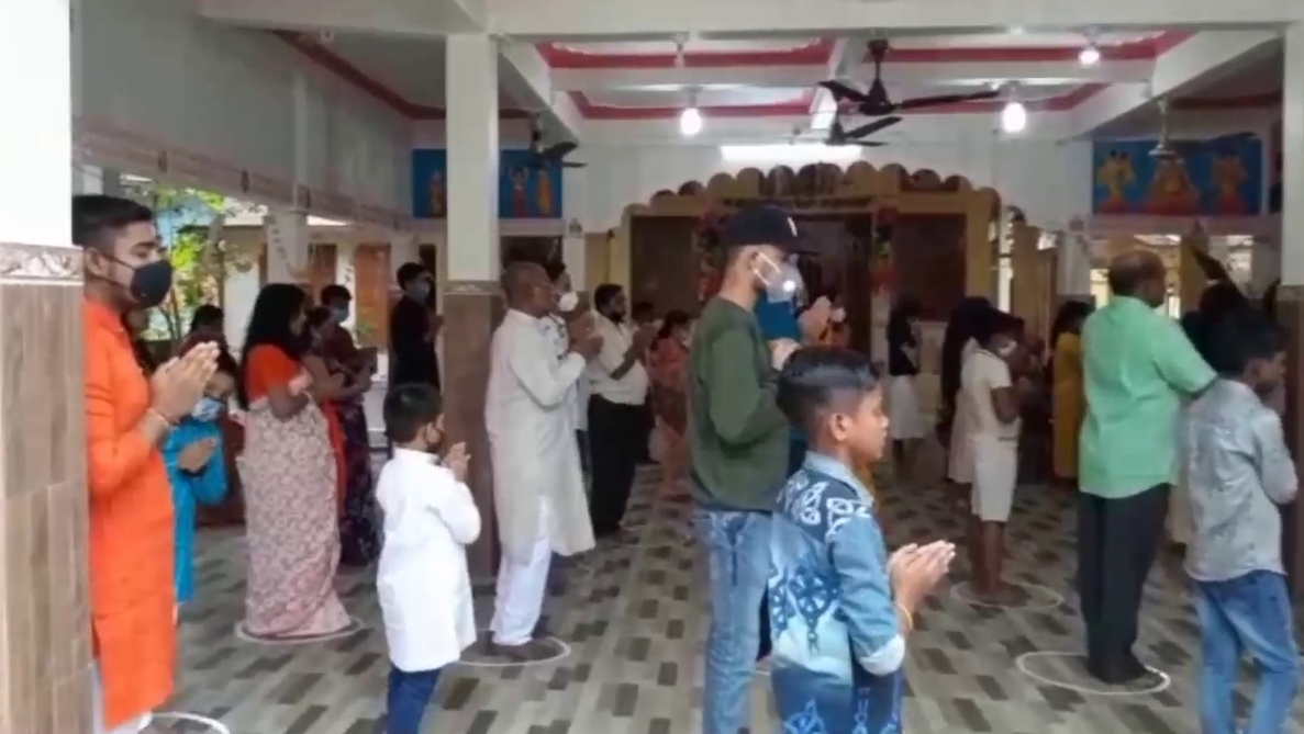 Durga Puja celebrations in Karimganj