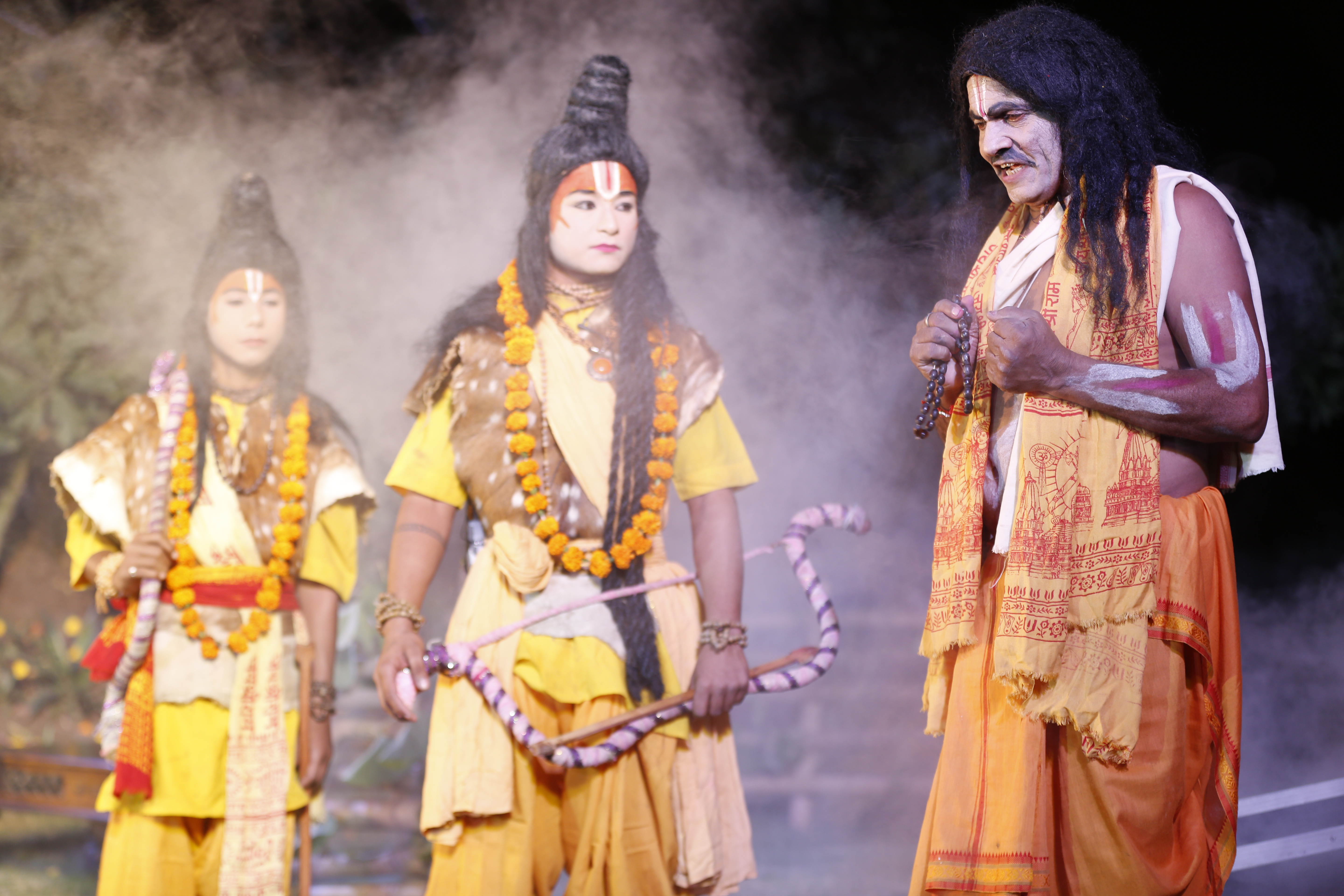 Ramlila staged at Tribal Museum