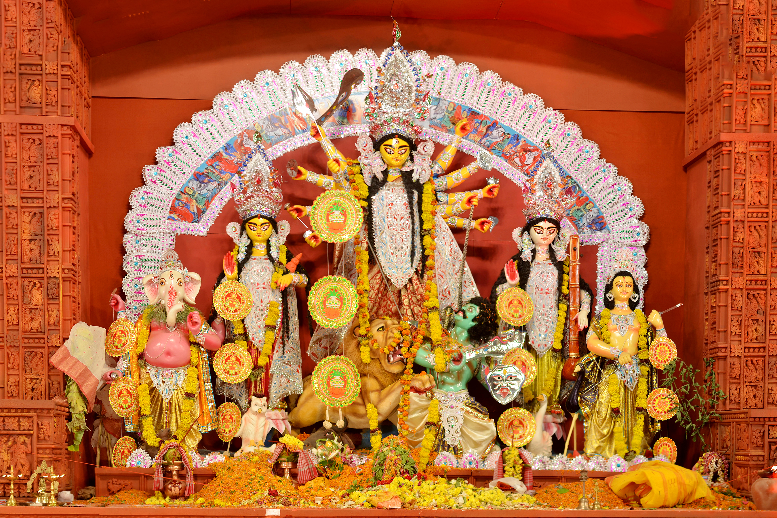 ASHTAMI puja celebration