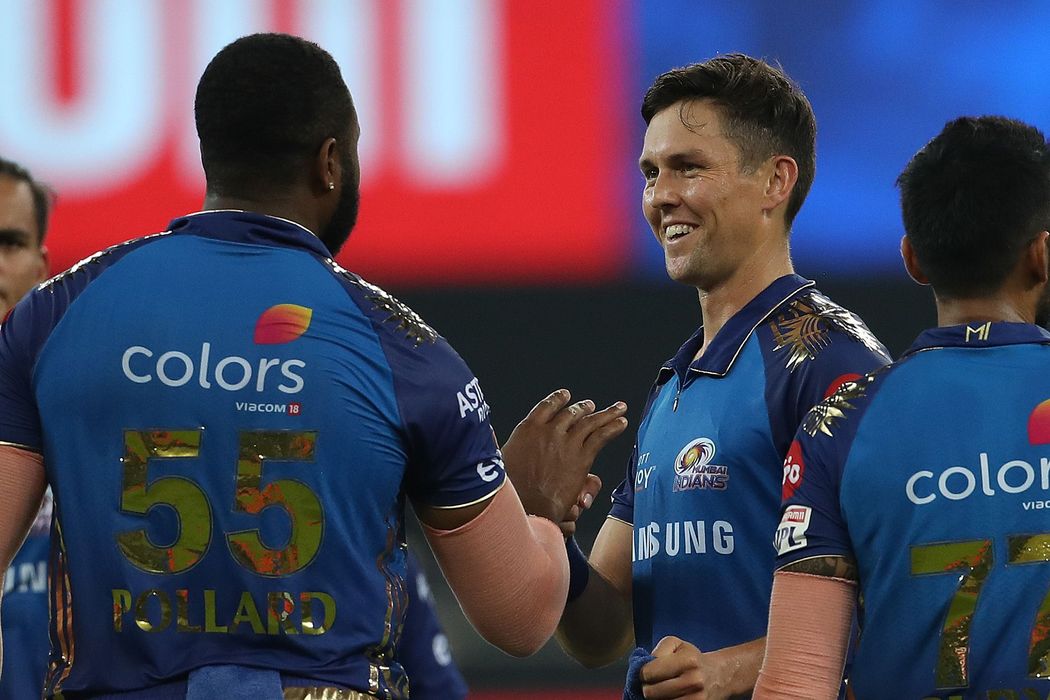 trent boult on CSK vs MI