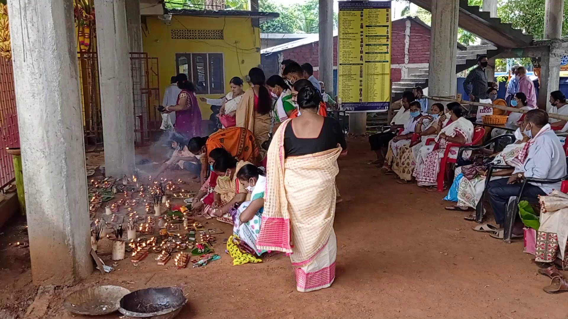 guwahtai durga puja celebrations during covid-19