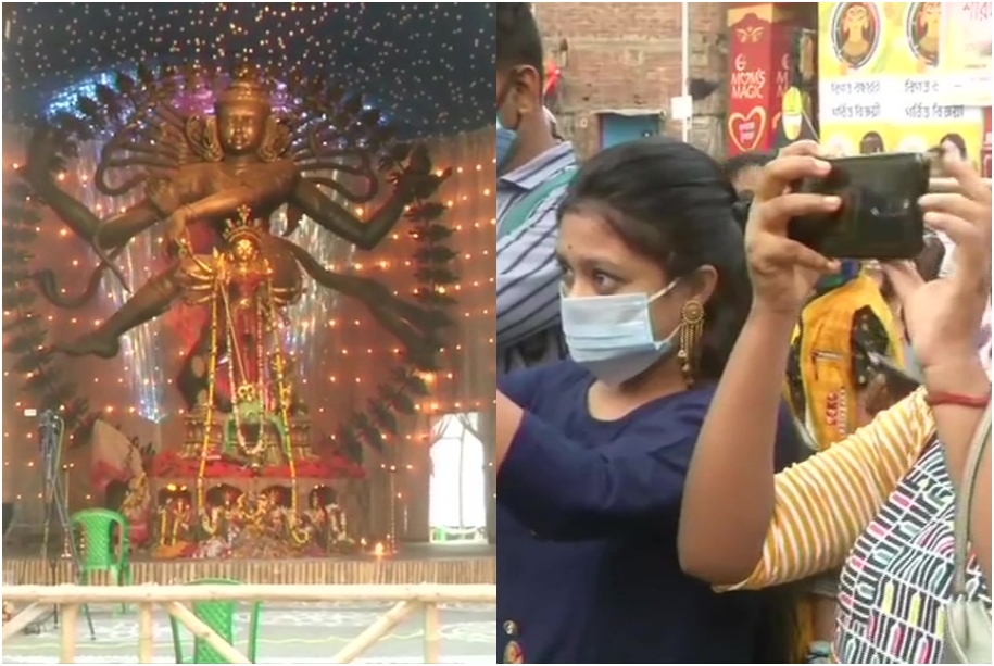 Low-key Dusshera celebrated in Kolkata