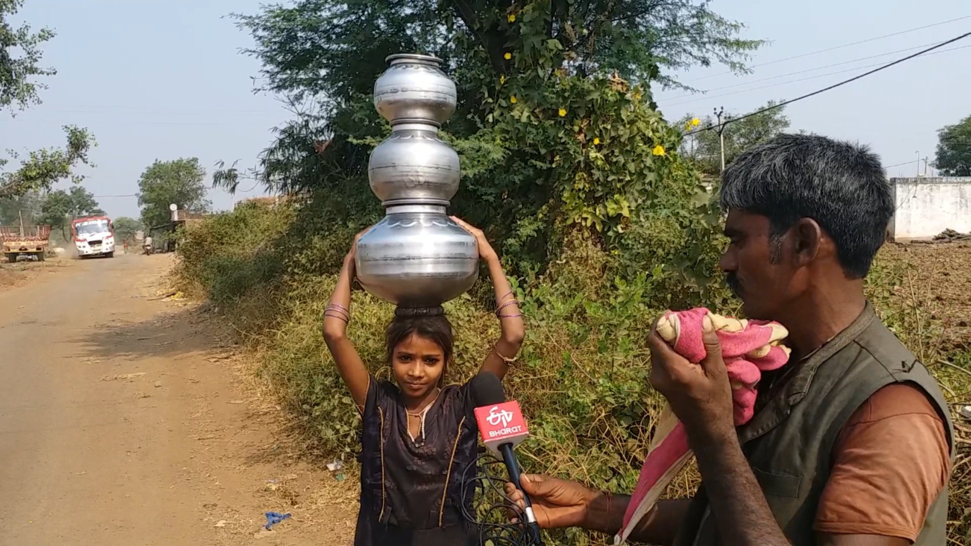 Resident upset for water