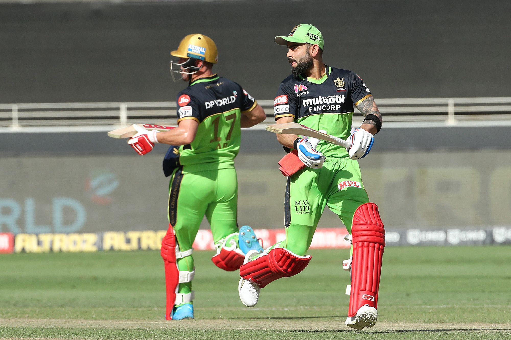 Virat Kohli and AB de Villiers