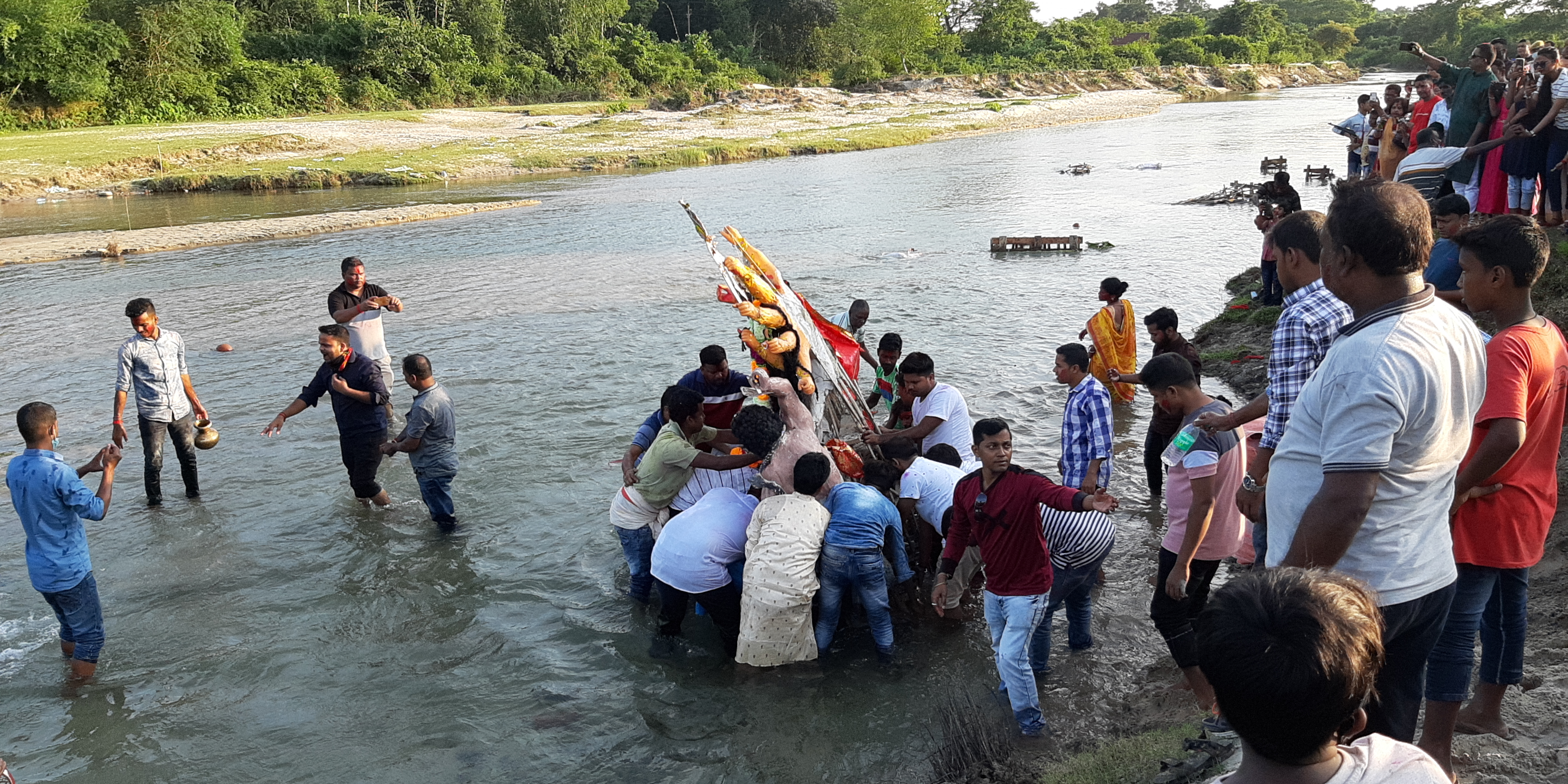 Dasami immersion completed at Chirang