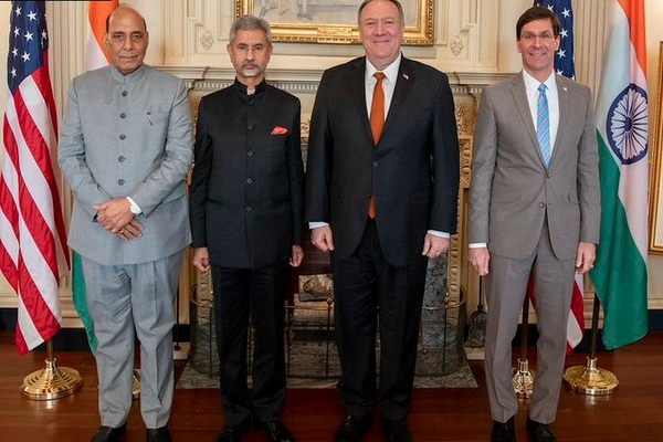 India, US third 2+2 inter-ministerial dialogue