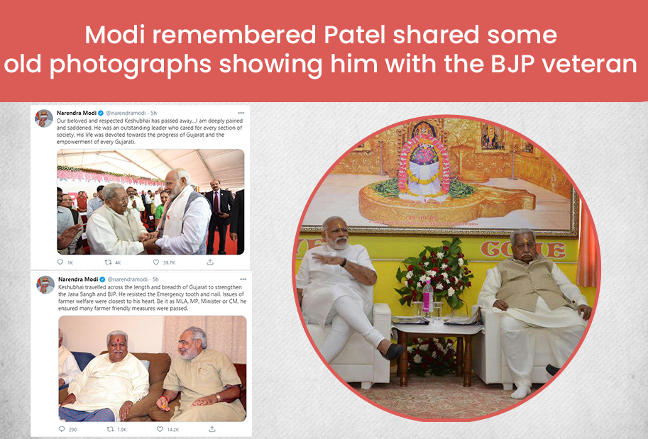 Prime Minister Narendra Modi pays tribute to the BJP stalwart