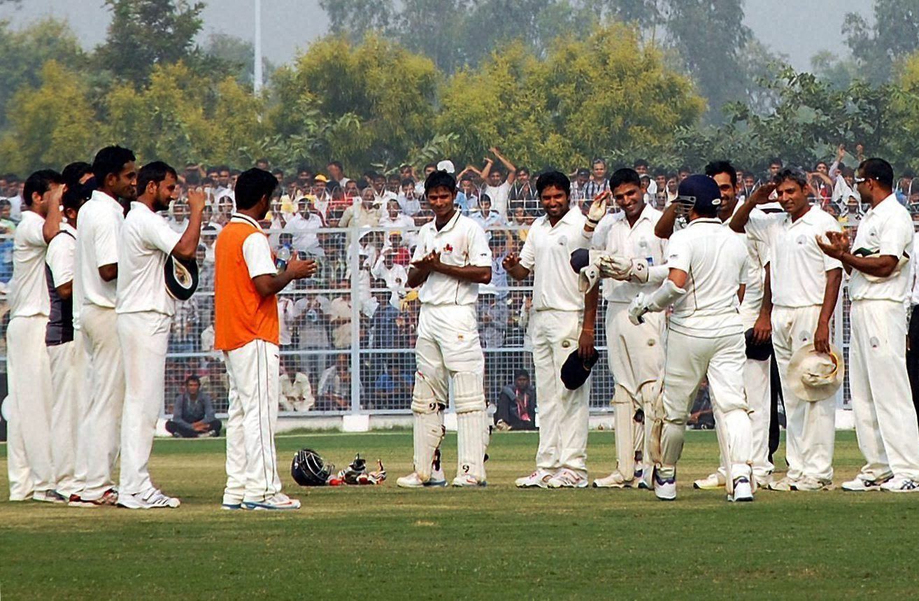 Sachin tendulkar, mumbai vs Haryana