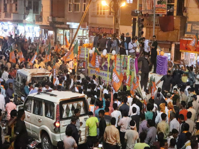 BJP Mega Road Show