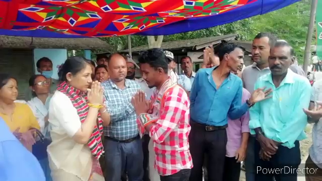 Khumtai Block Congress Massive Protest In Golaghat District Khumtai